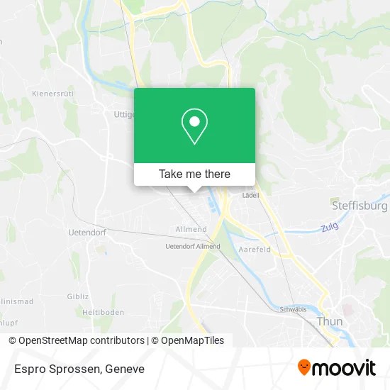 Espro Sprossen map