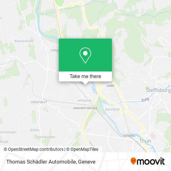 Thomas Schädler Automobile map
