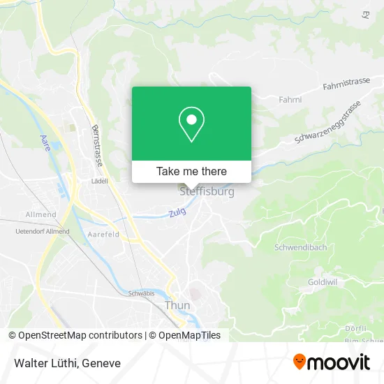 Walter Lüthi map