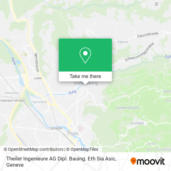 Theiler Ingenieure AG Dipl. Bauing. Eth Sia Asic map