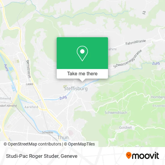 Studi-Pac Roger Studer map