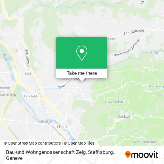 Bau-und Wohngenossenschaft Zelg, Steffisburg map