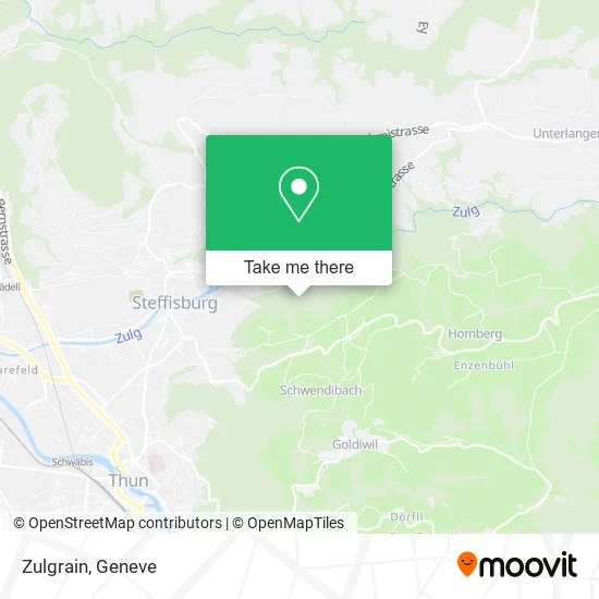 Zulgrain map