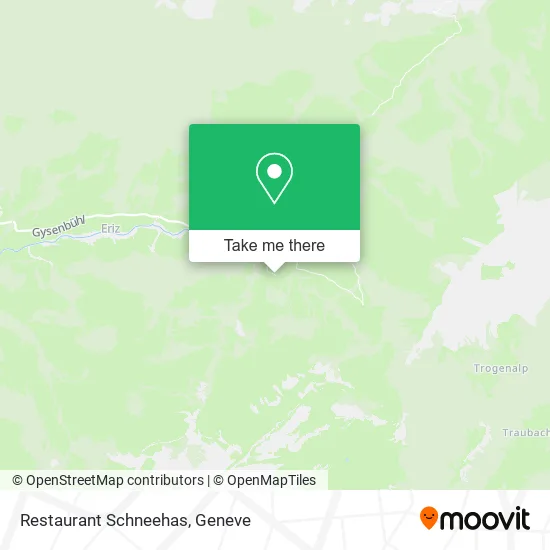 Restaurant Schneehas map