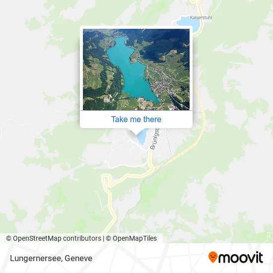 Lungernersee map