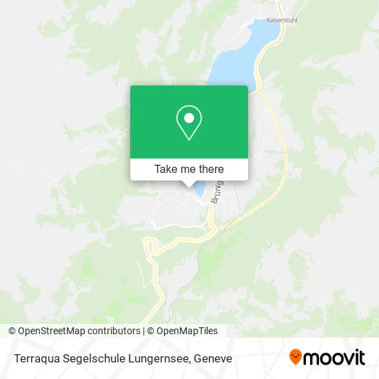 Terraqua Segelschule Lungernsee map