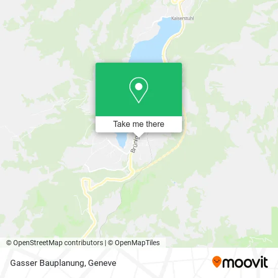 Gasser Bauplanung map