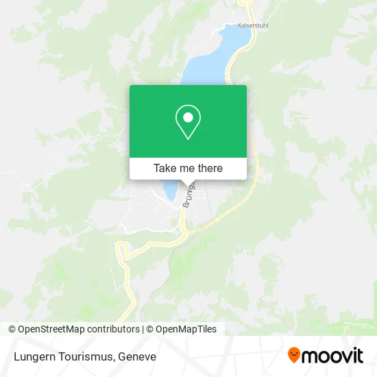 Lungern Tourismus map