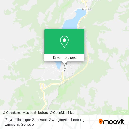 Physiotherapie Sanesco, Zweigniederlassung Lungern map