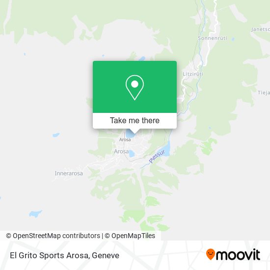 El Grito Sports Arosa map