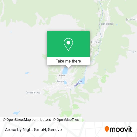 Arosa by Night GmbH map