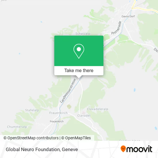 Global Neuro Foundation map