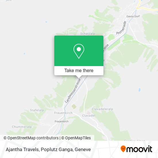 Ajantha Travels, Poplutz Ganga map