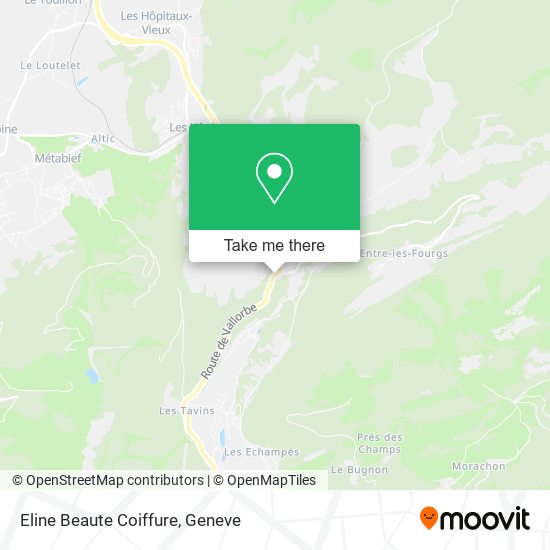 Eline Beaute Coiffure map