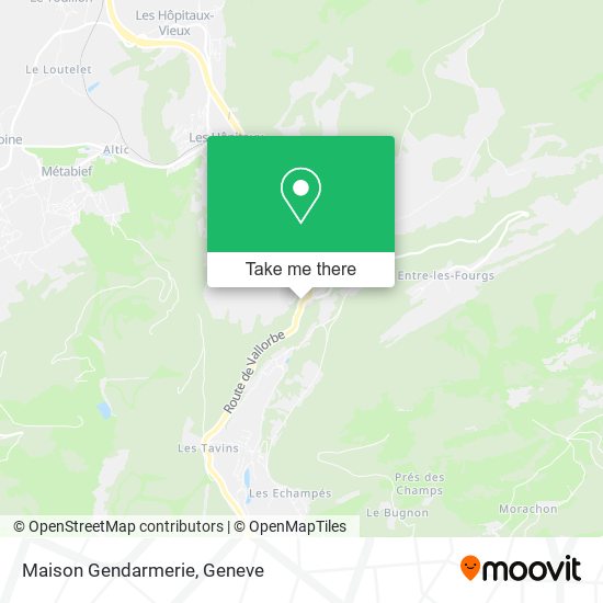 Maison Gendarmerie map