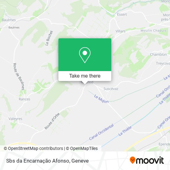 Sbs da Encarnação Afonso map