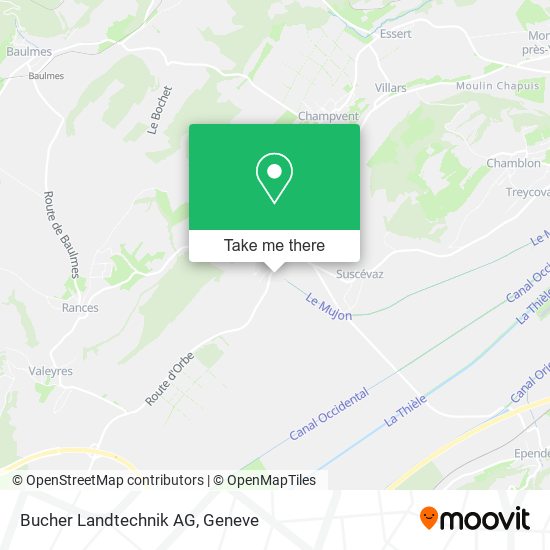 Bucher Landtechnik AG map