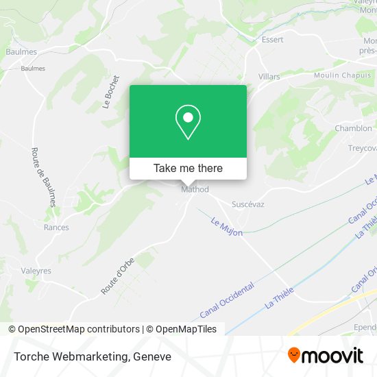 Torche Webmarketing map