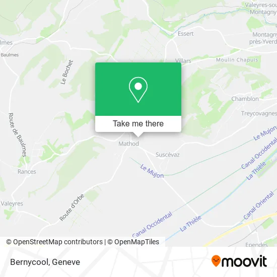 Bernycool map