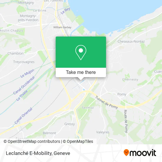 Leclanché E-Mobility map