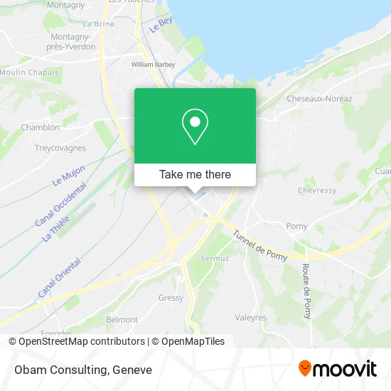 Obam Consulting map