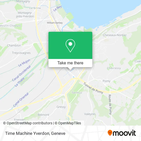 Time Machine Yverdon plan