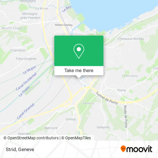 Strid map