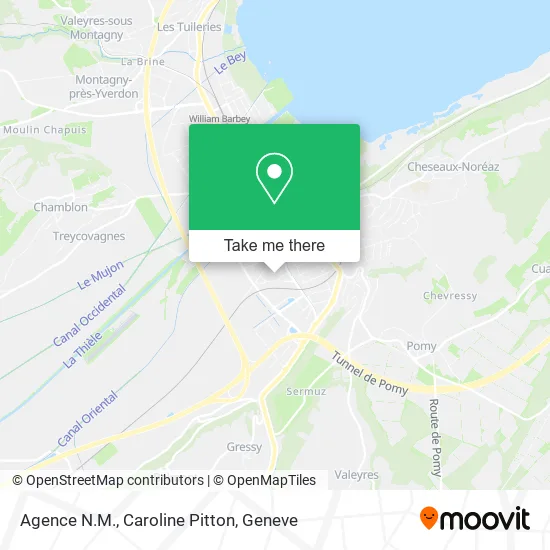 Agence N.M., Caroline Pitton plan