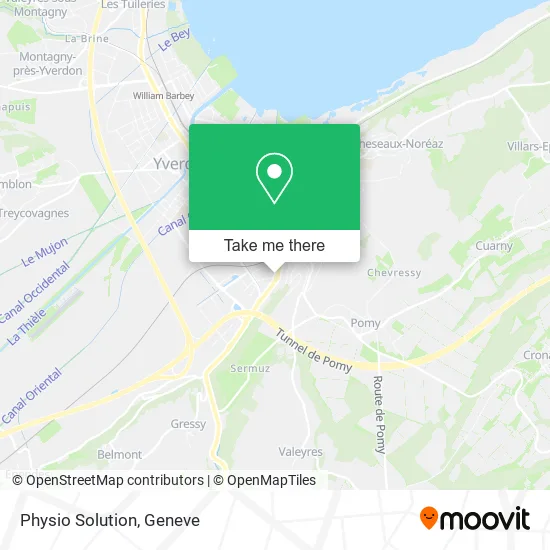 Physio Solution map