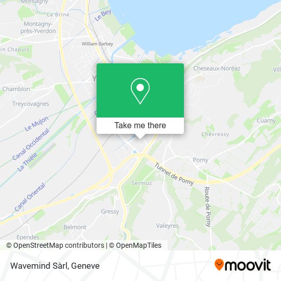 Wavemind Sàrl map