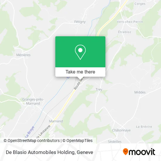 De Blasio Automobiles Holding map