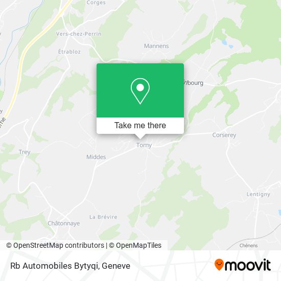 Rb Automobiles Bytyqi map