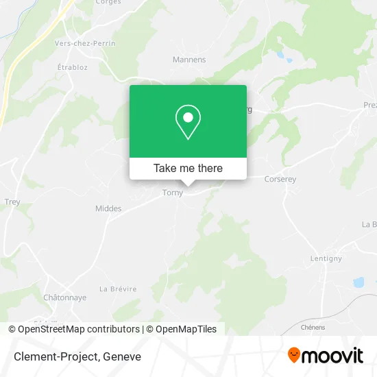 Clement-Project map