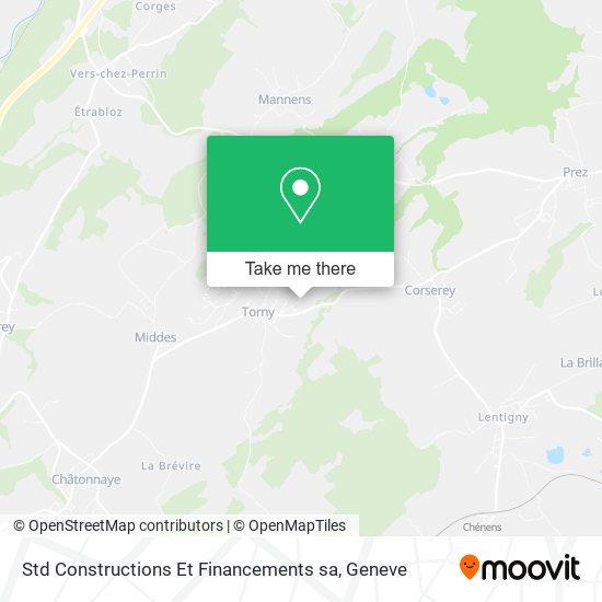 Std Constructions Et Financements sa map