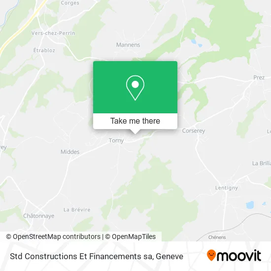 Std Constructions Et Financements sa map