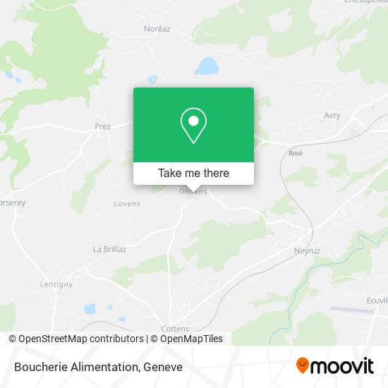 Boucherie Alimentation map