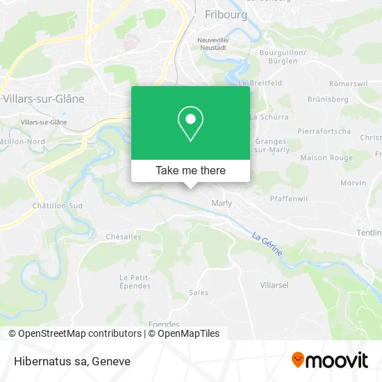 Hibernatus sa map