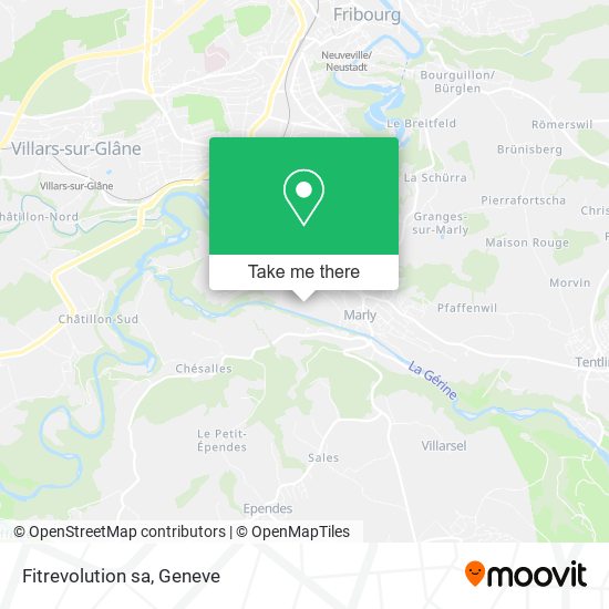 Fitrevolution sa map