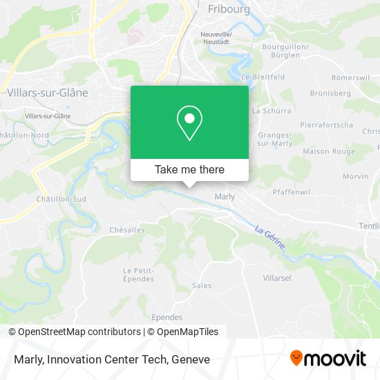Marly, Innovation Center Tech Karte