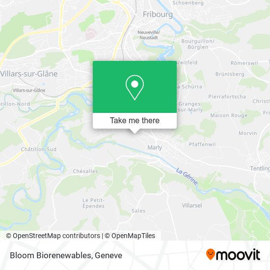 Bloom Biorenewables map