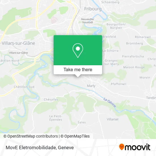 MovE Eletromobilidade map