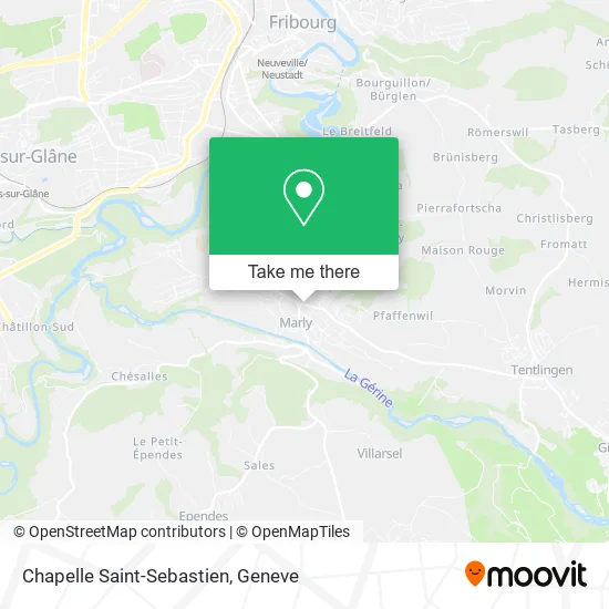 Chapelle Saint-Sebastien map