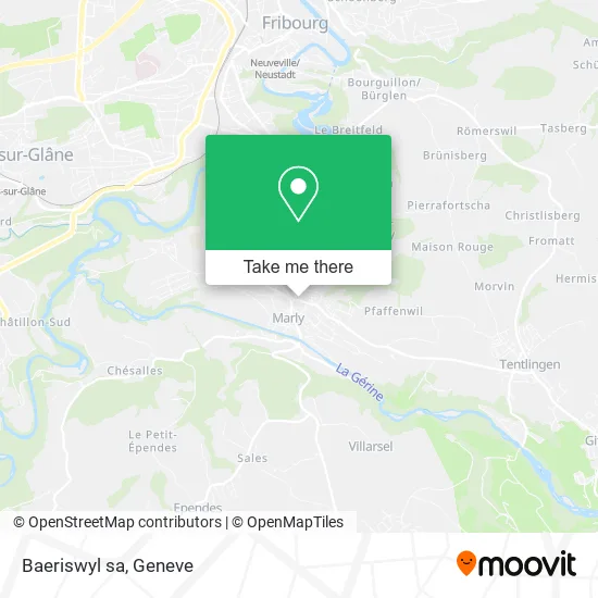 Baeriswyl sa map