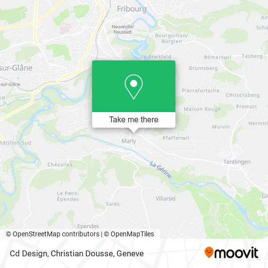 Cd Design, Christian Dousse map