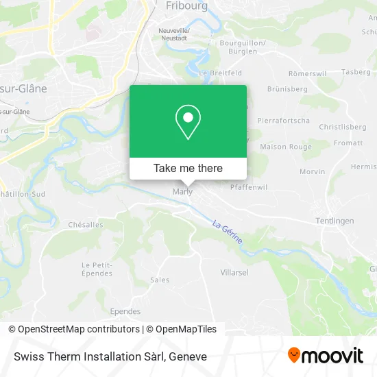 Swiss Therm Installation Sàrl map