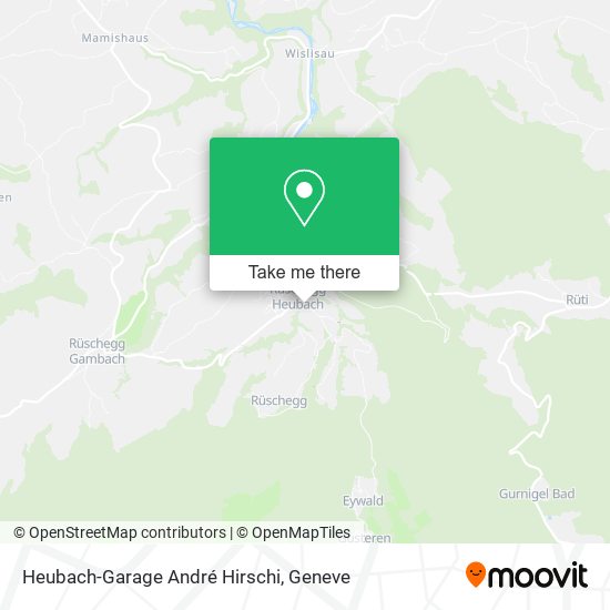 Heubach-Garage André Hirschi map