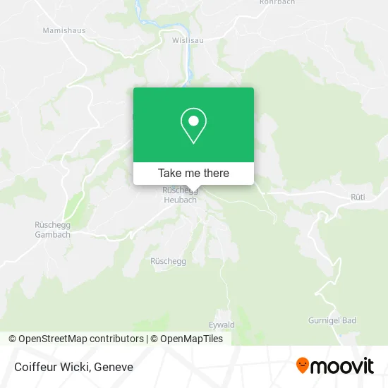 Coiffeur Wicki map