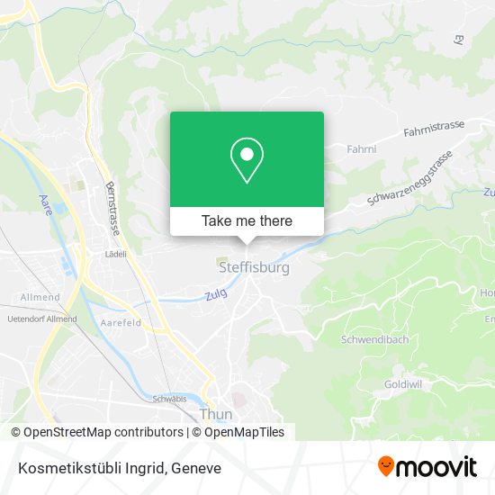 Kosmetikstübli Ingrid map