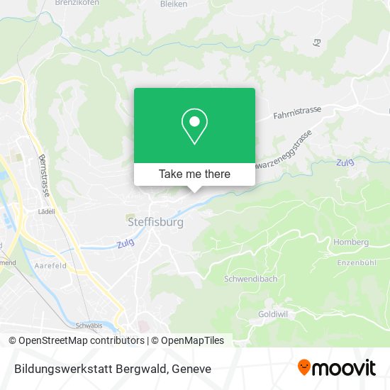 Bildungswerkstatt Bergwald plan