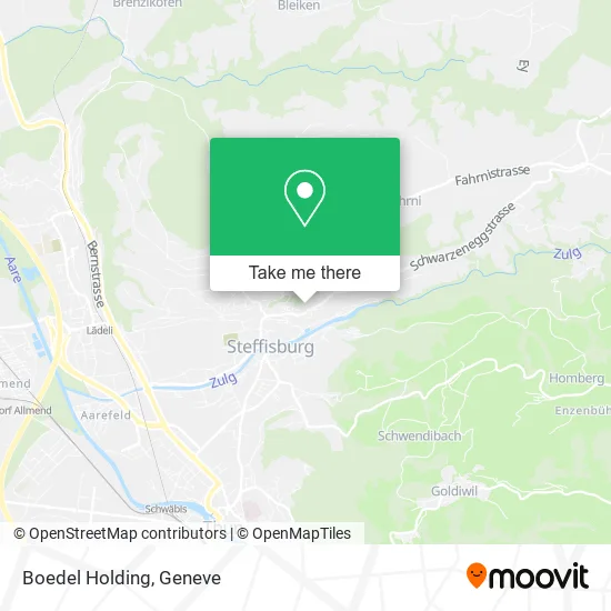 Boedel Holding map